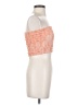 Handful 100% Rayon Orange Sleeveless Top Size XS (estimated) - photo 4