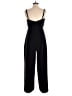 White House Black Market Solid Black Jumpsuit Size 8 - photo 2