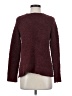 Earthbound Trading Co. Tweed Burgundy Pullover Sweater Size S - photo 1