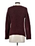 Earthbound Trading Co. Tweed Burgundy Pullover Sweater Size S - photo 2