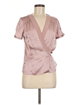 Diane von Furstenberg Short Sleeve Silk Top (view 1)