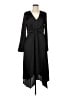 Sofia Jeans by Sofia Vergara 100% Recycled Polyester Black Casual Dress Size M - photo 1