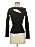 Topshop Black Long Sleeve Top Size 0 - 2 - photo 1