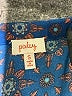 Pixley 100% Polyester Aztec Or Tribal Print Floral Tropical Blue Sleeveless Blouse Size S - photo 7