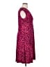 Chaps Animal Print Pink Cocktail Dress Size XL - photo 4