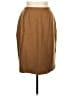 Requirements Solid Brown Tan Casual Skirt Size 12 - photo 1
