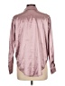 Unbranded 100% Polyester Metallic Pink Long Sleeve Blouse Size L - photo 2