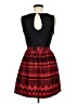 rue21 Graphic Red Cocktail Dress Size M - photo 2