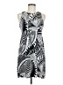 Athleta Graphic Silver Gray Casual Dress Size M (petite) - photo 1