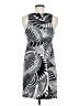 Athleta Graphic Silver Gray Casual Dress Size M (petite) - photo 2