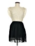 Unbranded 100% Polyester Ivory Cocktail Dress Size M - photo 1