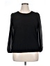 Grace Black 3/4 Sleeve Top Size 0X - photo 1