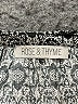 Rose & Thyme 100% Rayon Gray 3/4 Sleeve Blouse Size L (estimated) - photo 7