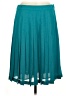 BCBGMAXAZRIA 100% Polyester Solid Teal Casual Skirt Size 6 - photo 1