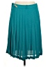 BCBGMAXAZRIA 100% Polyester Solid Teal Casual Skirt Size 6 - photo 2