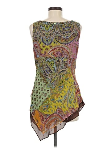 ICE Sleeveless Silk Top (view 2)