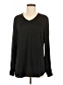 CAbi 100% Polyester Black Long Sleeve Top Size M - photo 1