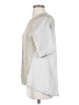 St. John Silver Short Sleeve Blouse Size P (petite) - photo 5