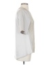 St. John Silver Short Sleeve Blouse Size P (petite) - photo 4