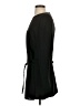 MNG 100% Polyester Solid Black Casual Dress Size 4 - photo 5