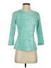 J. McLaughlin 100% Spandex Green 3/4 Sleeve T-Shirt Size XS - photo 1