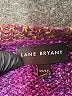 Lane Bryant Color Block Purple Pullover Sweater Size 14 - 16 Plus - photo 7