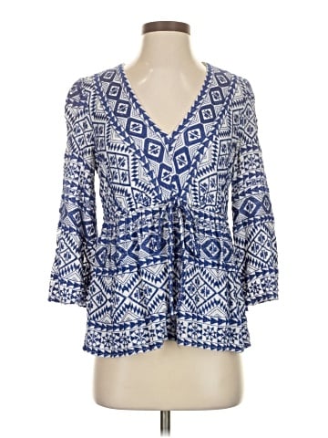 BCBGMAXAZRIA 3/4 Sleeve Blouse (view 1)