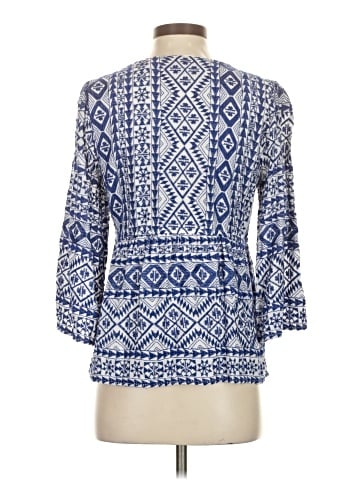 BCBGMAXAZRIA 3/4 Sleeve Blouse (view 2)