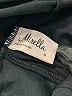 Mirella Solid Black One Piece Swimsuit Size M - photo 3