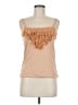 J.Crew Collection 100% Silk Tan Sleeveless Top Size XS - photo 1