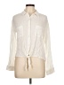 SO Ivory Long Sleeve Blouse Size L - photo 1