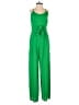 TCEC 100% Polyester Solid Green Jumpsuit Size S - photo 1