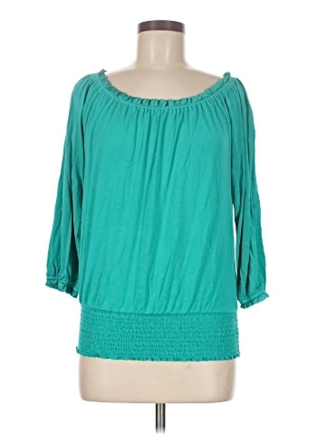 INC International Concepts 3/4 Sleeve Blouse (view 1)