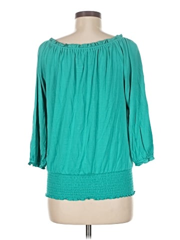 INC International Concepts 3/4 Sleeve Blouse (view 2)