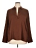Vince. Brown Blouse Size XL - photo 1