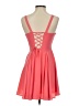 Margot 100% Polyester Solid Pink Cocktail Dress Size S - photo 2