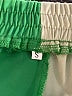 Unbranded 100% Polyester Color Block Green Casual Pants Size S - photo 4