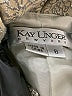 Kay Unger Tweed Gray Wool Blazer Size 8 - photo 6