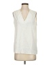 Assorted Brands 100% Polyester Ivory Sleeveless T-Shirt Size S - photo 1