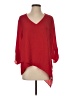 MICHAEL Michael Kors Red 3/4 Sleeve Blouse Size 4 - photo 1