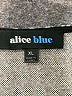 Alice Blue Houndstooth Black 3/4 Sleeve Top Size XL - photo 7