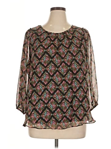 LC Lauren Conrad Long Sleeve Blouse (view 1)
