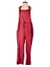 Lularoe Solid Red Jumpsuit Size XS - photo 1