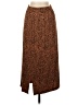 Amazon Essentials Animal Print Brown Casual Skirt Size S - photo 1