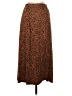 Amazon Essentials Animal Print Brown Casual Skirt Size S - photo 2