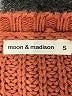 Moon & Madison 100% Acrylic Brown Pullover Sweater Size S - photo 7