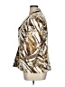 Alfred Dunner 100% Polyester Print Gold Blazer Size 16 - photo 5