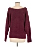 Anthropologie Burgundy Pullover Sweater Size M - photo 2
