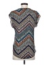 Poetry Blue Short Sleeve Blouse Size S (estimated) - photo 2