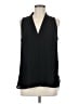 Vince Camuto 100% Polyester Black Sleeveless Blouse Size M - photo 1